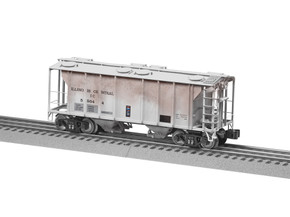Illinois Central PS-2 Weathered Covered Hopper #55012